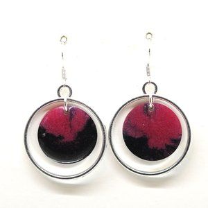 Smoke Circles Earrings